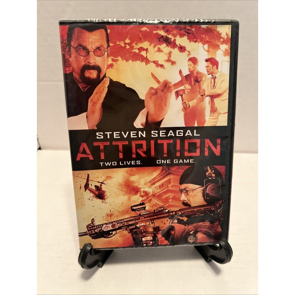 Attrition (DVD, 2019 Widescreen) Steven Seagal - New Sealed!